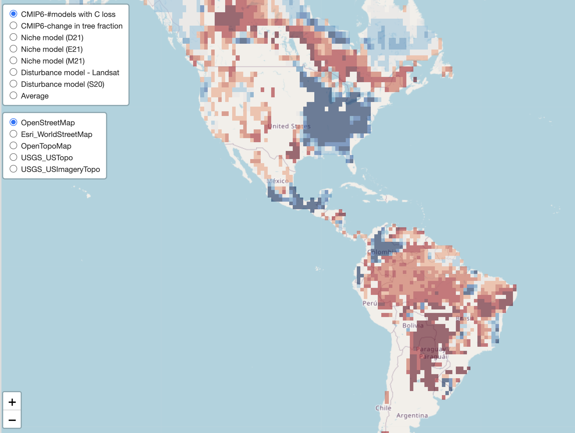 Global Forest Climate Risk